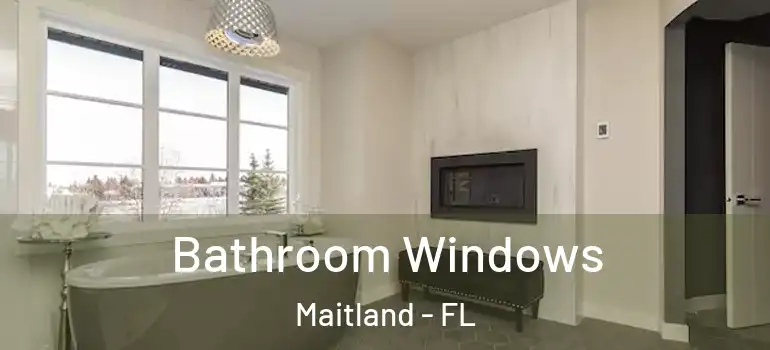  Bathroom Windows Maitland - FL