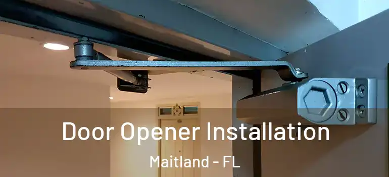  Door Opener Installation Maitland - FL