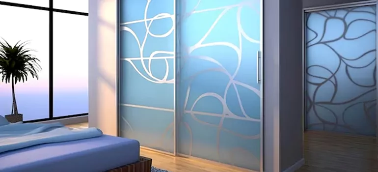 Frosting Glass Cabinet Doors in Maitland, FL