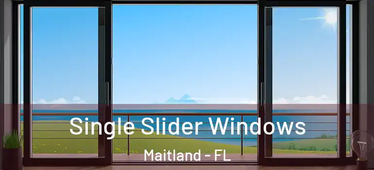 Single Slider Windows Maitland - FL