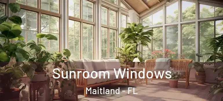 Sunroom Windows Maitland - FL