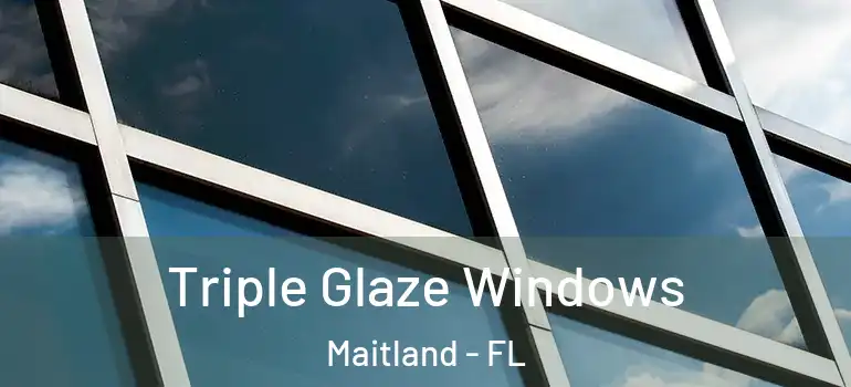  Triple Glaze Windows Maitland - FL