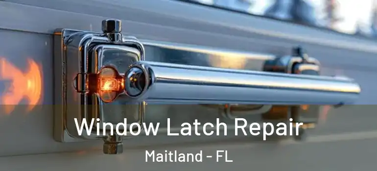  Window Latch Repair Maitland - FL