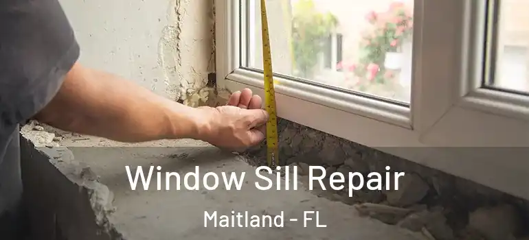  Window Sill Repair Maitland - FL