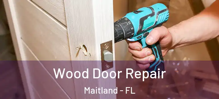  Wood Door Repair Maitland - FL